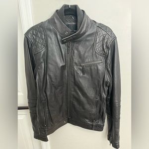 Men’s 7 Diamonds Leather Jacket size M